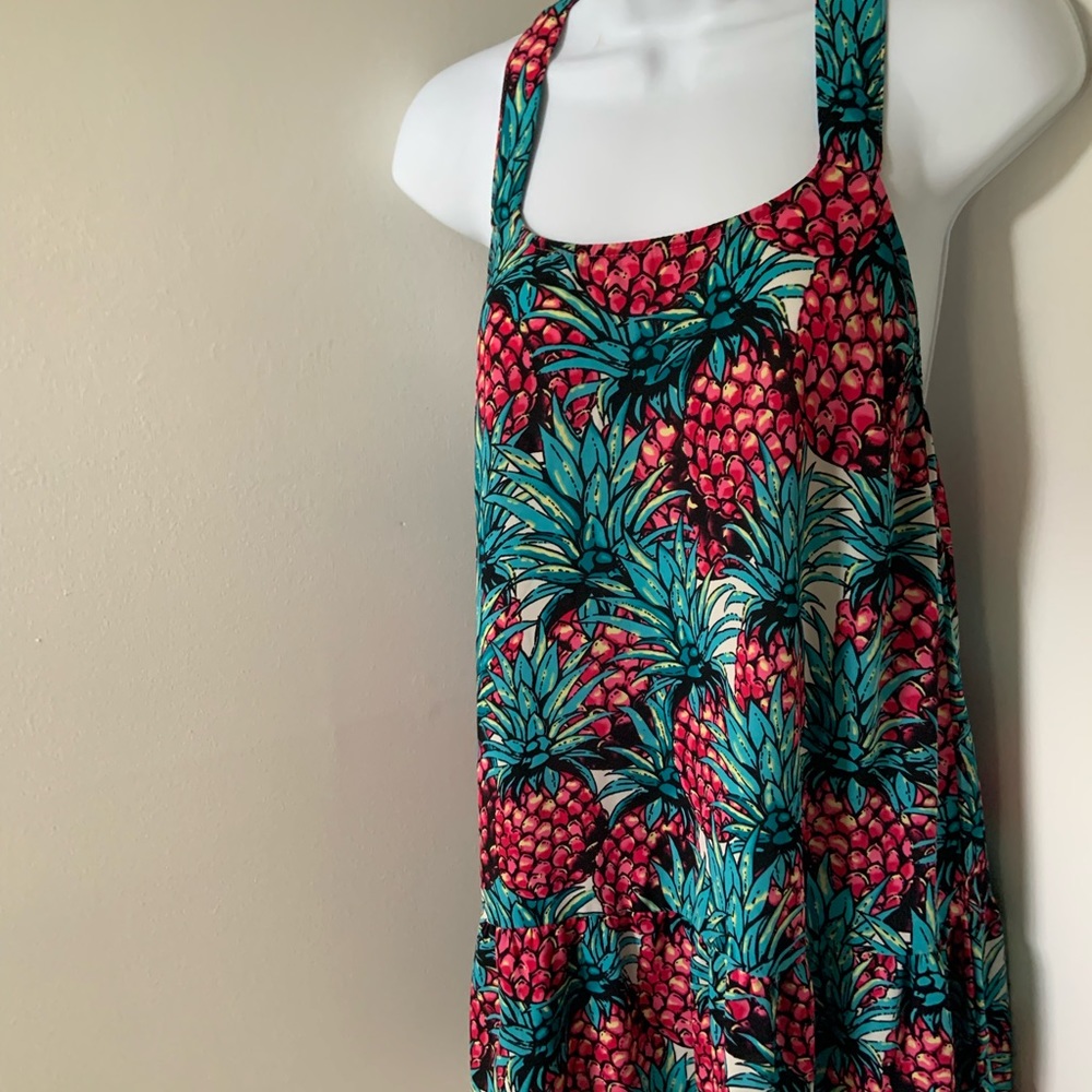 Buddy Love T-back Pineapple Short Dress